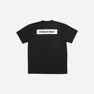 Publik Only T-Shirt Washed Black